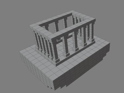Minecraft scene