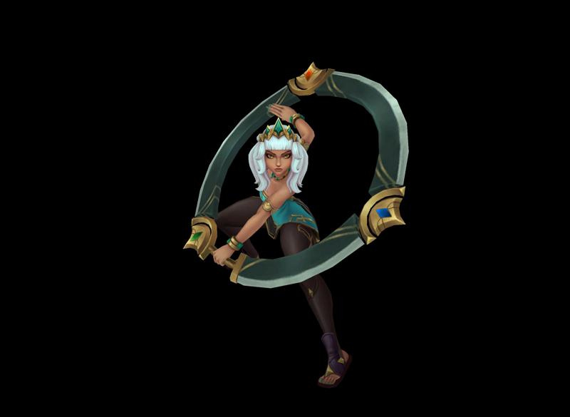 Qiyana League of Legends 3D print model
