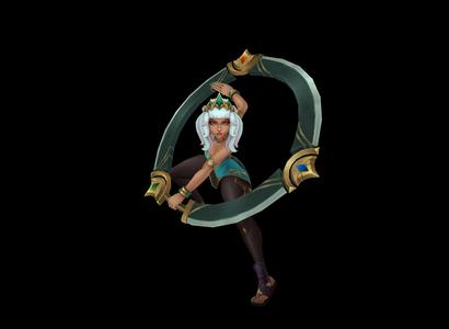 Qiyana League of Legends 3D print model