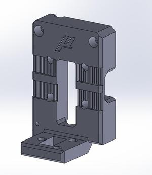 Dragon Burner Klicky Probe Mount - Micron MGN9H Linear Bearing