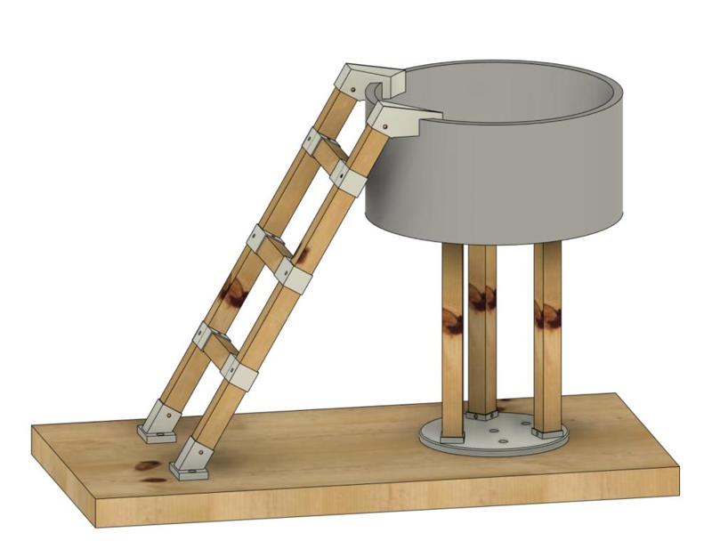 Small cat tree // Petit arbre à chat