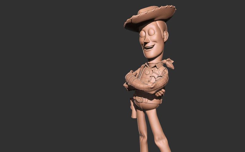 Woody from Toy Story   3D print model