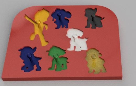 Pack Paw patrol Puzzle