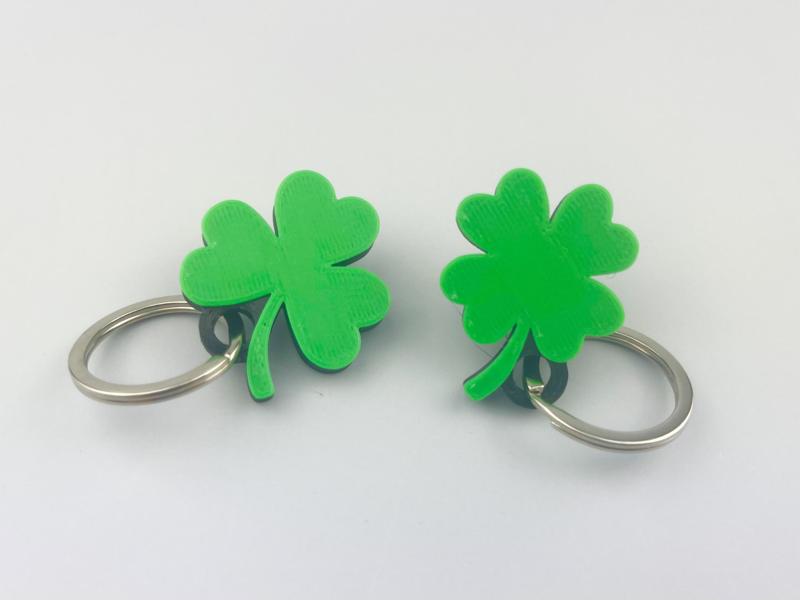 Clover Keychain