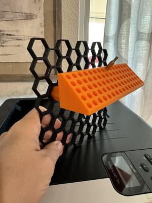 Honeycomb Wall Hex Bit Holder (Original-Metric?)