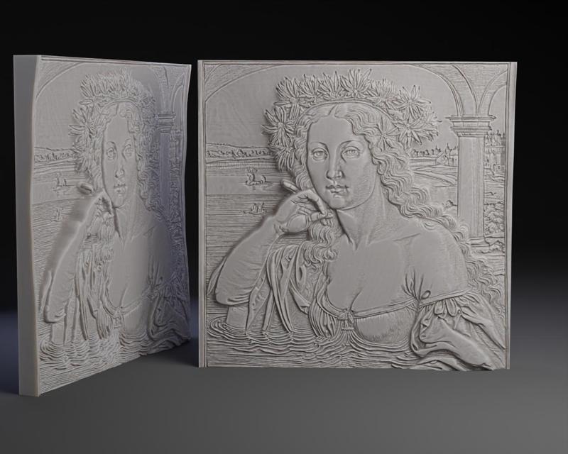 Albrecht Dürer Art Tile