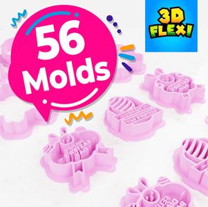 Easter Holiday Cookie Cutter 56 Moulds