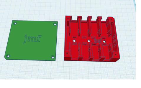 Caja para Balun x4 de dvr o cámaras de seguridad