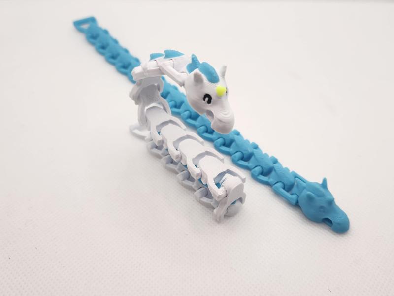Lucky Charm Flexi Unicorn Bracelet