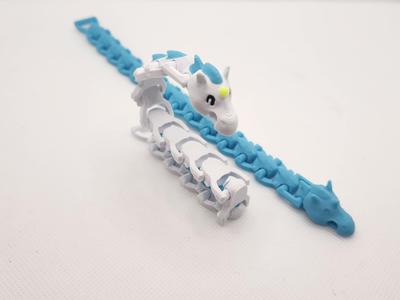 Lucky Charm Flexi Unicorn Bracelet