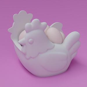 Multipurpose mold "Gallinita".