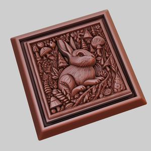 Rabbit Animal 3D Model for CNC Router Laser & 3D Printer