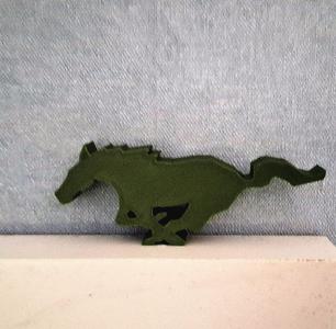 Mustang logo horse
