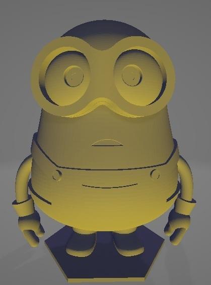 Suporte Alexa Echo Dot 4a e 5a Geração Minion Bob
