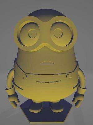 Suporte Alexa Echo Dot 4a e 5a Geração Minion Bob