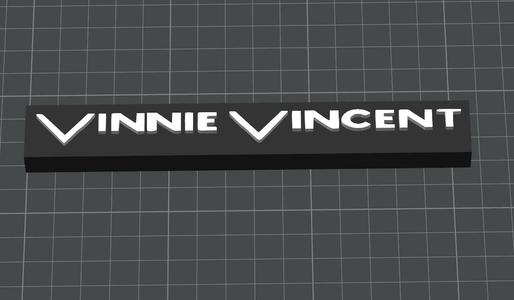 Vinnie Vincent 80's Band Sign
