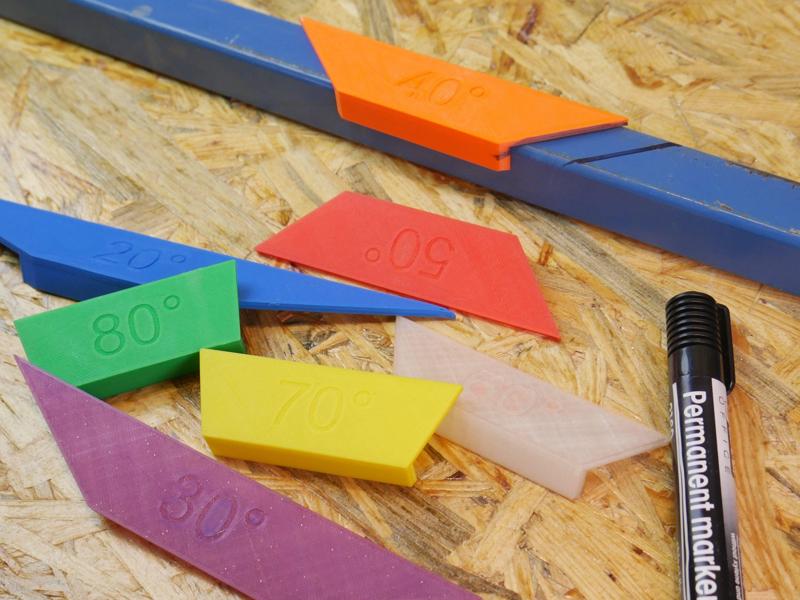 Simple angle marking tools