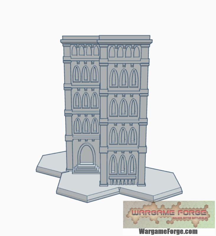 Gothic Building 12 with Hex Base GHB012