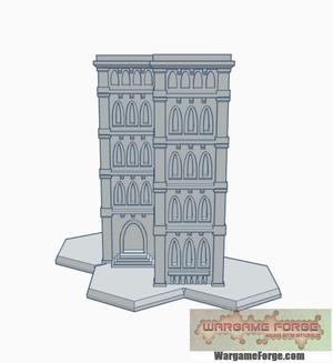 Gothic Building 12 with Hex Base GHB012