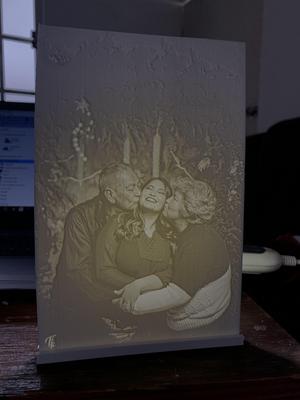 20cm Litophane Base / Base de Litofanía 20cm