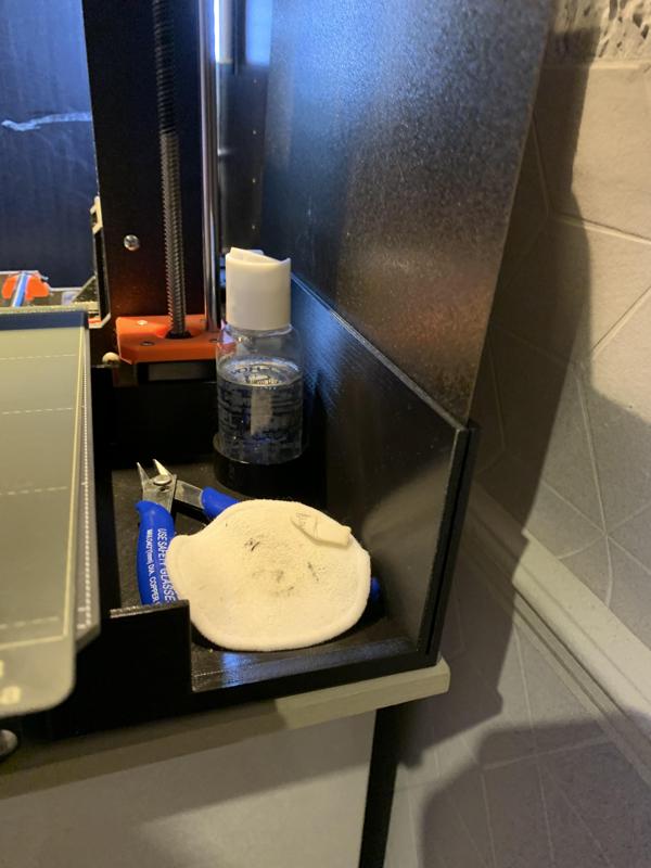 Right Hand Prusa Tray and Magnetic Plate Holder