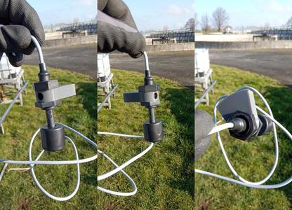 Sensor Holder for KG PVC pipe 