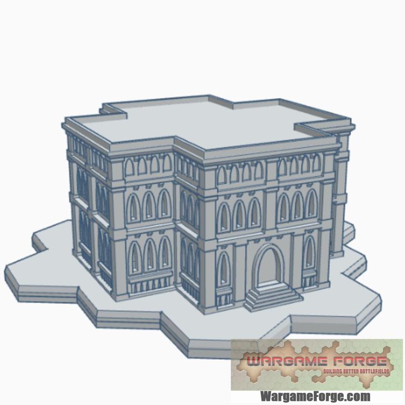 Gothic Building 53 with Hex Base GHB053