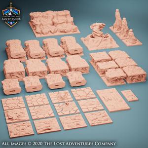 Lava Dungeon Tiles (OpenForge + DragonLock Compatible)