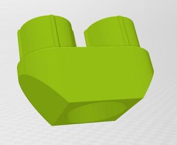 Single to Dual Attachment Holder