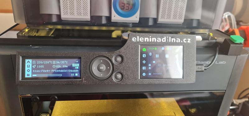 XTouch display Bambu Lab P1S