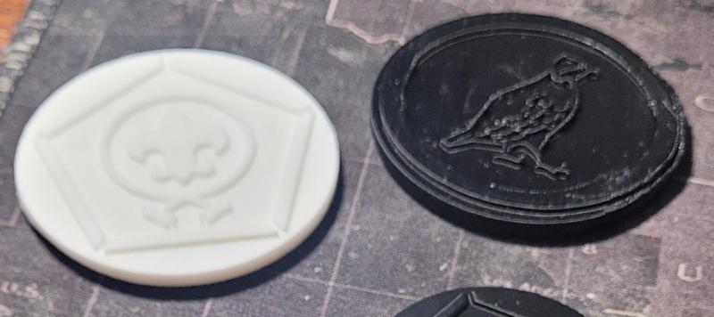 Boy Scouts Wood Badge Challenge Coins