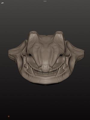 Steelix skull