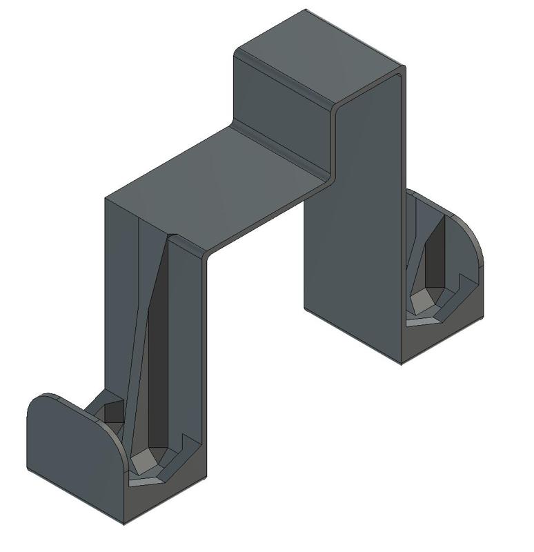 Simple Doorhook - low profile