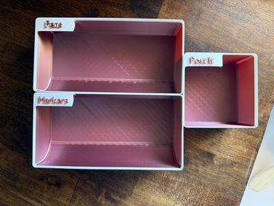 Gridfinity Desk Bins