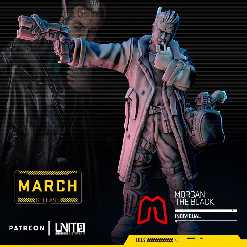 Cyberpunk Morgan The Black