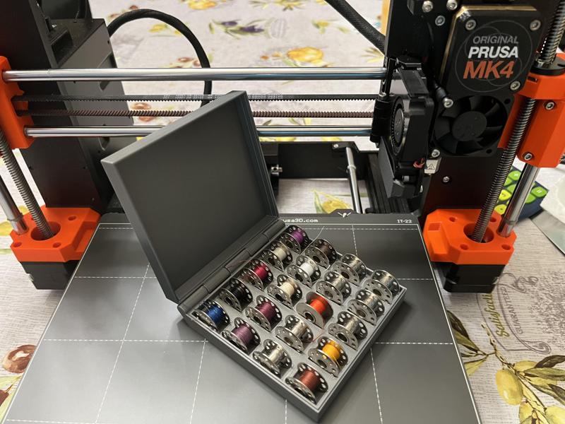 Sewing Bobbin Storage Box