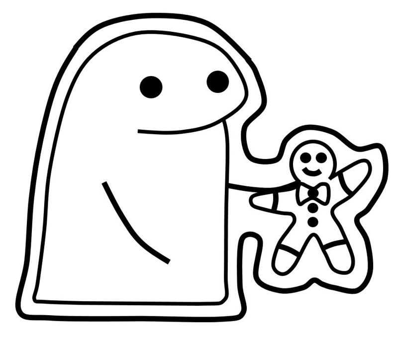 CUTTER FLORK TAKES A COOKIE