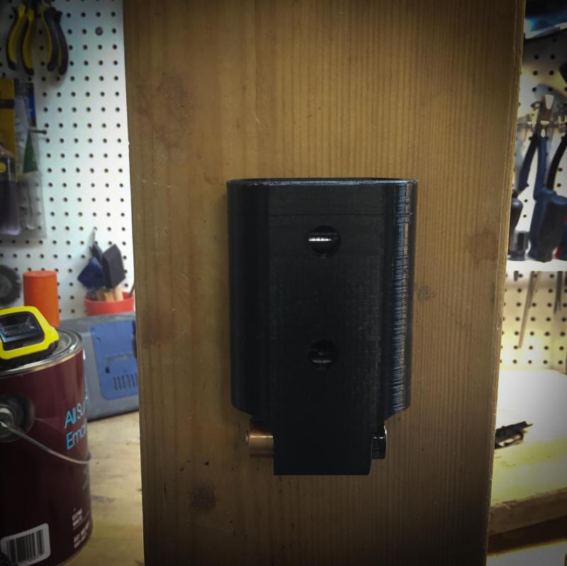 Wall Mounted Battery Holder