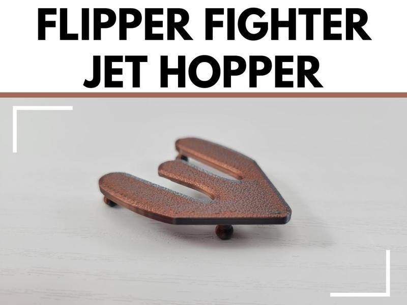 Flipper Fighter Jet Hopper Toy