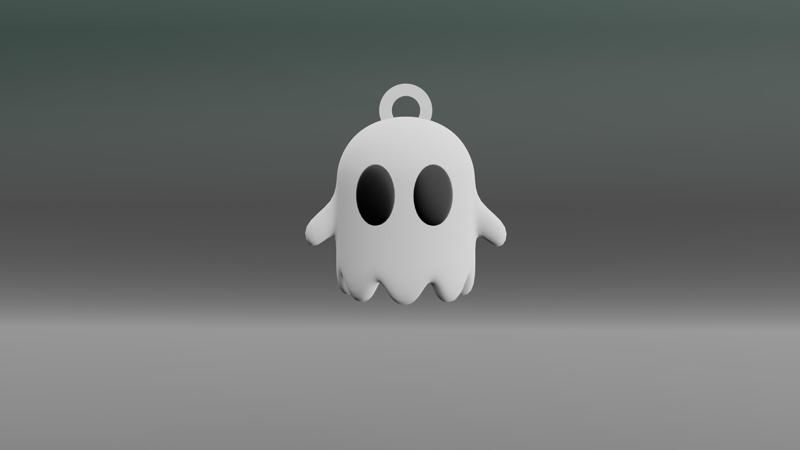 Cute Ghost Keychain