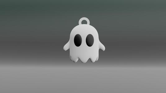 Cute Ghost Keychain