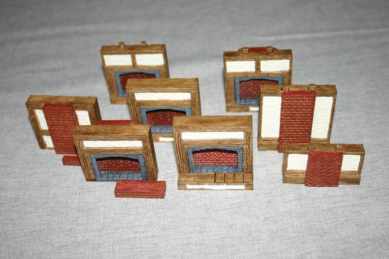 Openlock / Openforge 2.0 Tudor Fireplace and Chimney Set