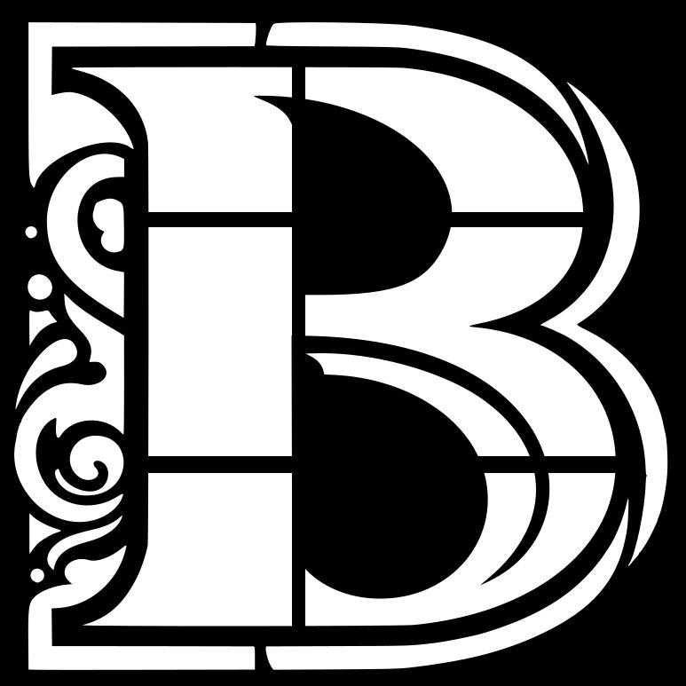 Stencil: Letter B (version 1)