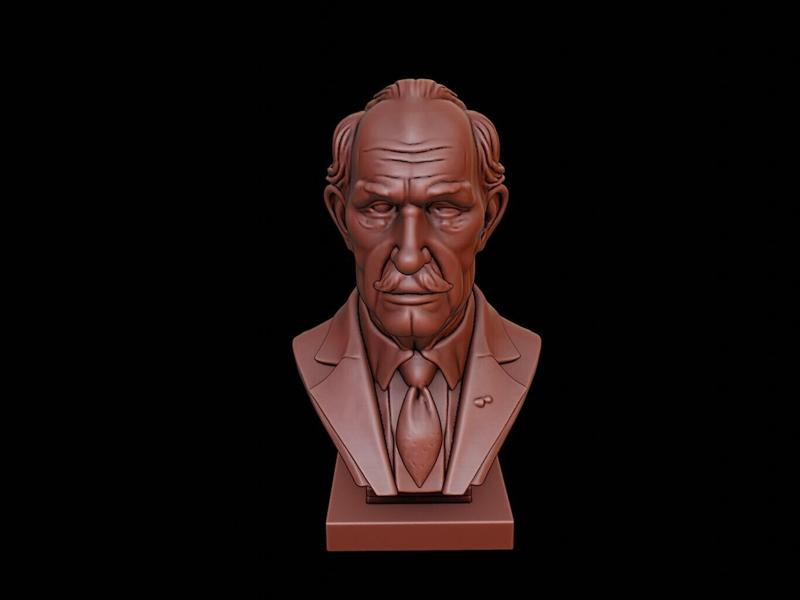 Henri Bergson Bust