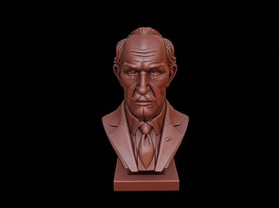 Henri Bergson Bust