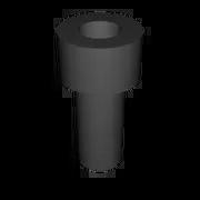 M6 shoulder bolt sleeve.  ioptron GEM28 tripod mounting bolts