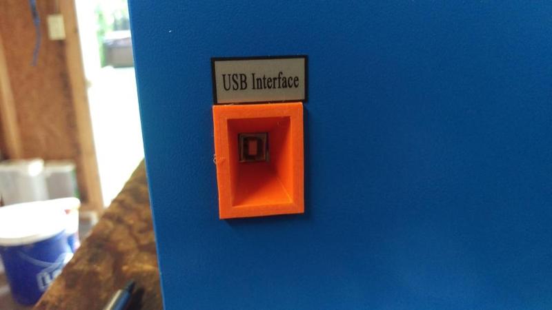 K40 Laser USB Port Fitting