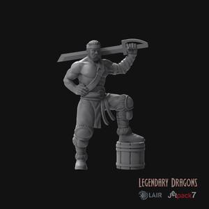 Human crew member from Legendary Dragons Hunting Crew