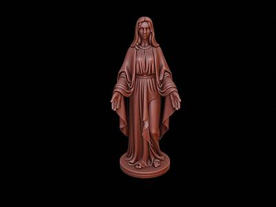 virgin mary Bust