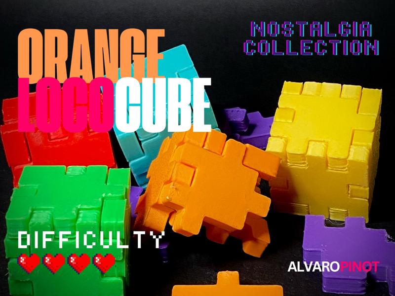 LocoCube Puzzle 4-6 Nostalgia Retro Collection 